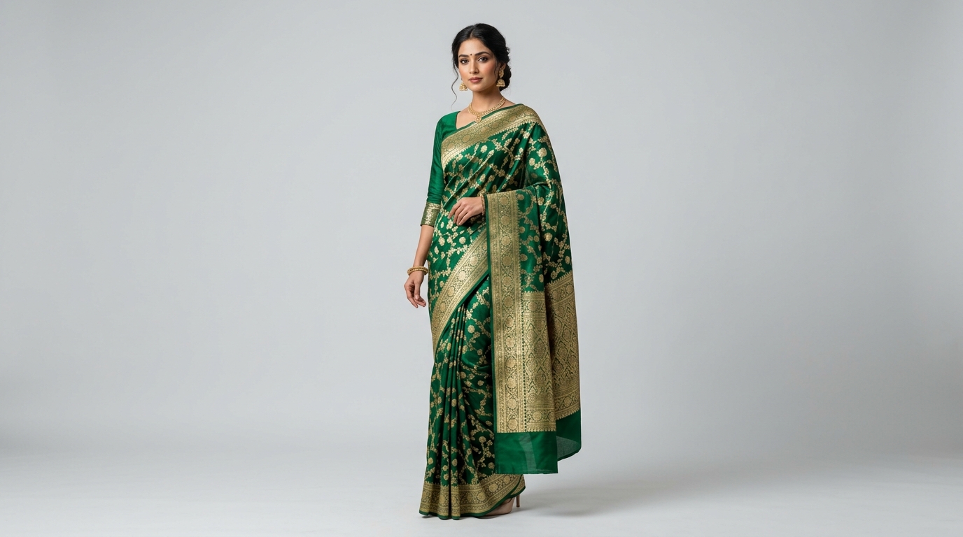 The Poses That Sell Sarees: Conversion & Return Data From Studio Generations